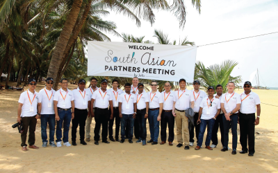 Especialistas de Jefo y socios de negocios se reunieron en Asia del Sur durante varios eventos comerciales y técnicos