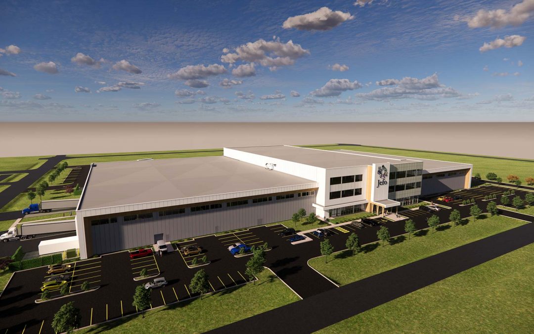 Première pelletée de terre pour la nouvelle usine Jefo